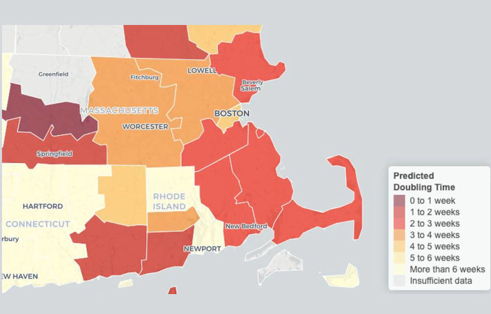 Is Massachusetts In Another COVID Surge? An Outbreak Predictor Is ‘Showing Some Concerning Signs
